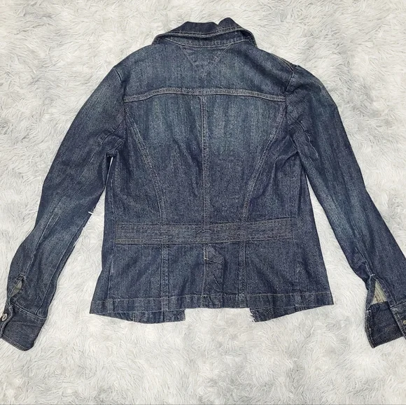 Tommy Hilfiger Premium Fit Denim Jacket, Size S - Picture 2 of 6